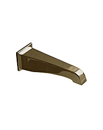 Time single flow spout wall mounted