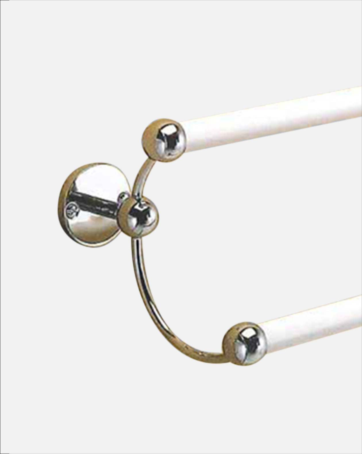 Trendy double towel rail