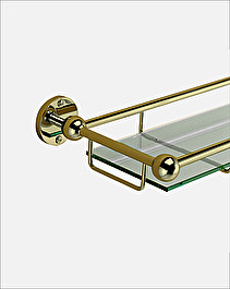 Trendy glass shelf