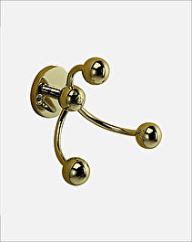 Trendy triple robe hook