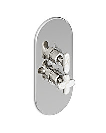 Twenties 2-way Thermostatic Mixer - Calacatta Oro