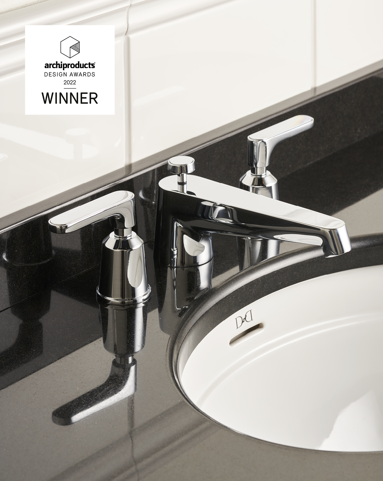 Twenties 3 hole basin set