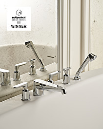 Twenties 5 hole bathtub mixer