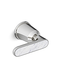 Twenties Cut-off tap - Bianco Carrara