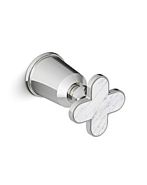 Twenties Cut-off tap - Bianco Carrara