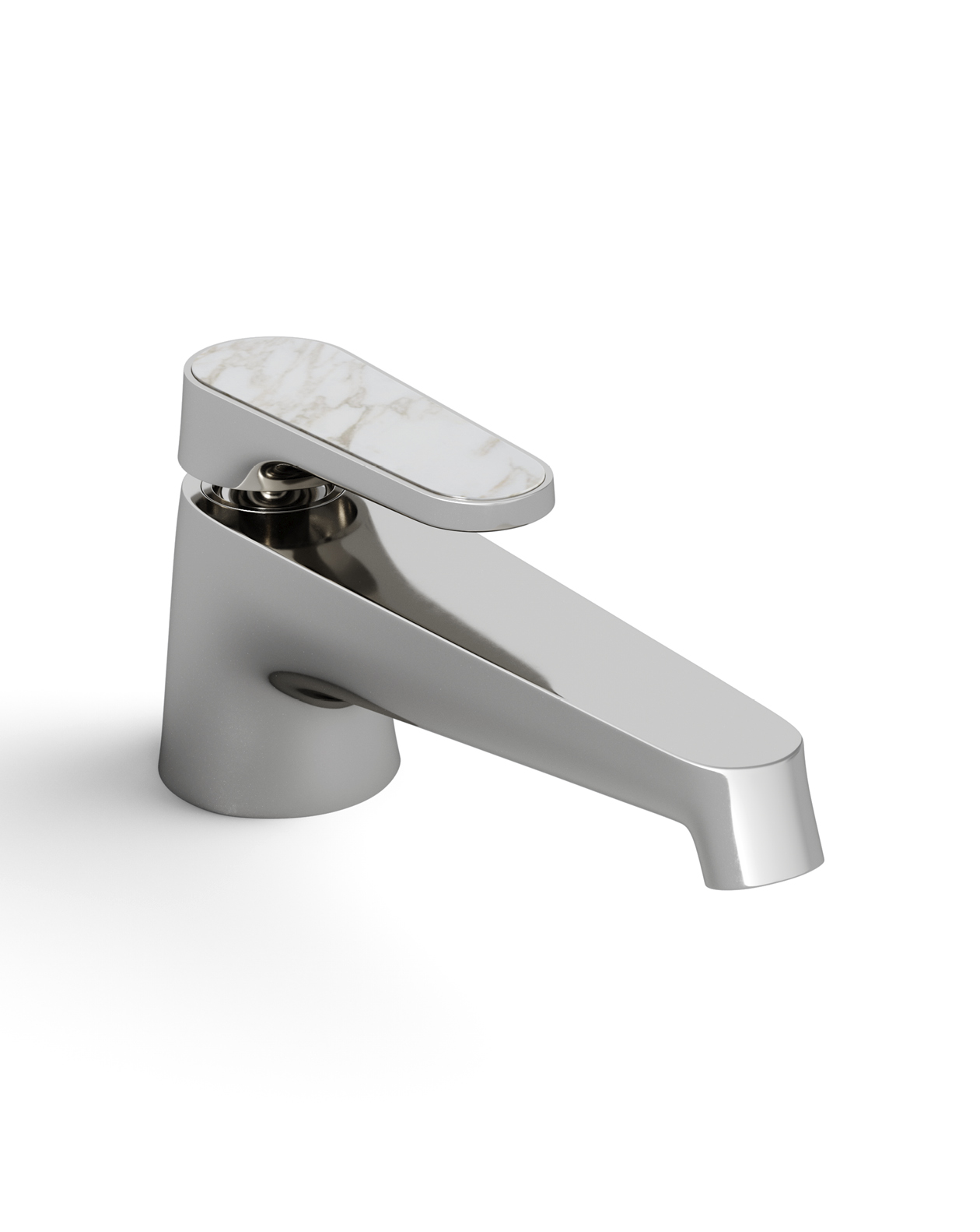 Twenties single lever basin mixer - Calacatta Oro