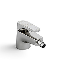 Twenties single lever bidet mixer - Calacatta Oro
