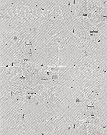 Urban White Wallpaper