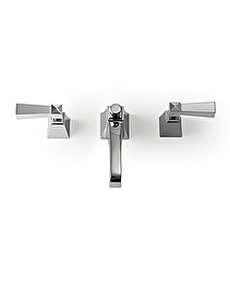 Vip Time 3 hole basin set with pop-up waste