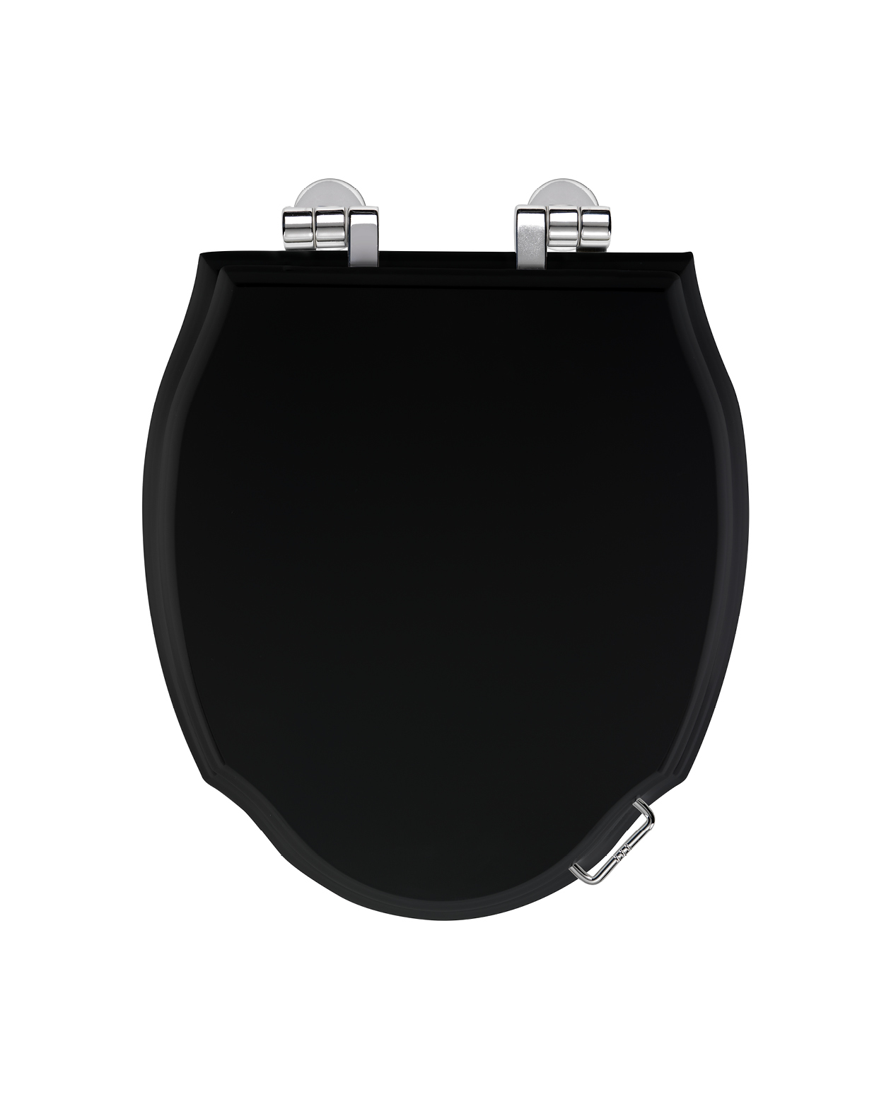 Westminster Mdf seat in Deep Black semi-gloss colour