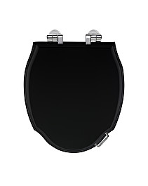 Westminster Mdf seat in Deep Black semi-gloss colour