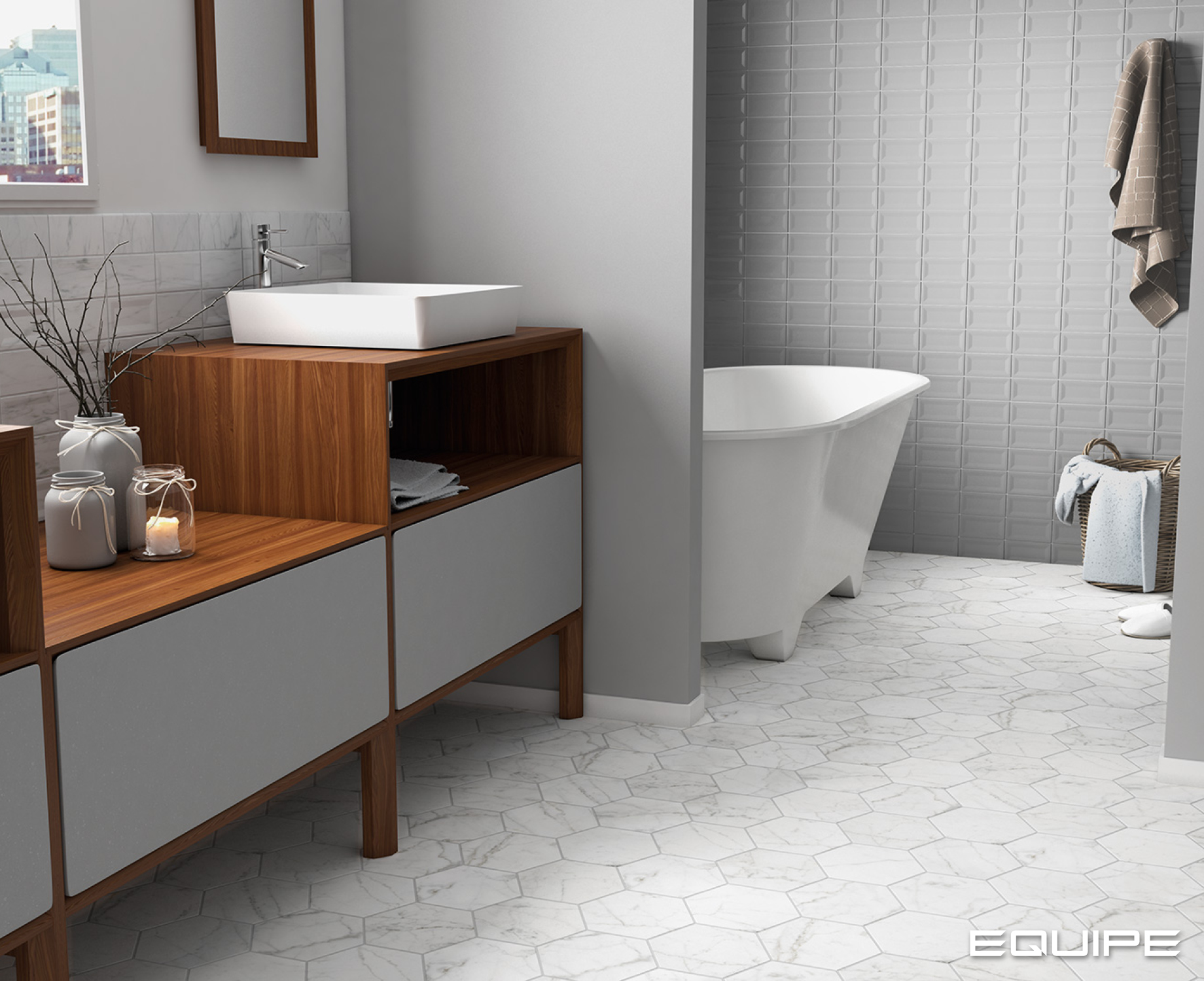 Carrara Hexagon Carrara Inmetro