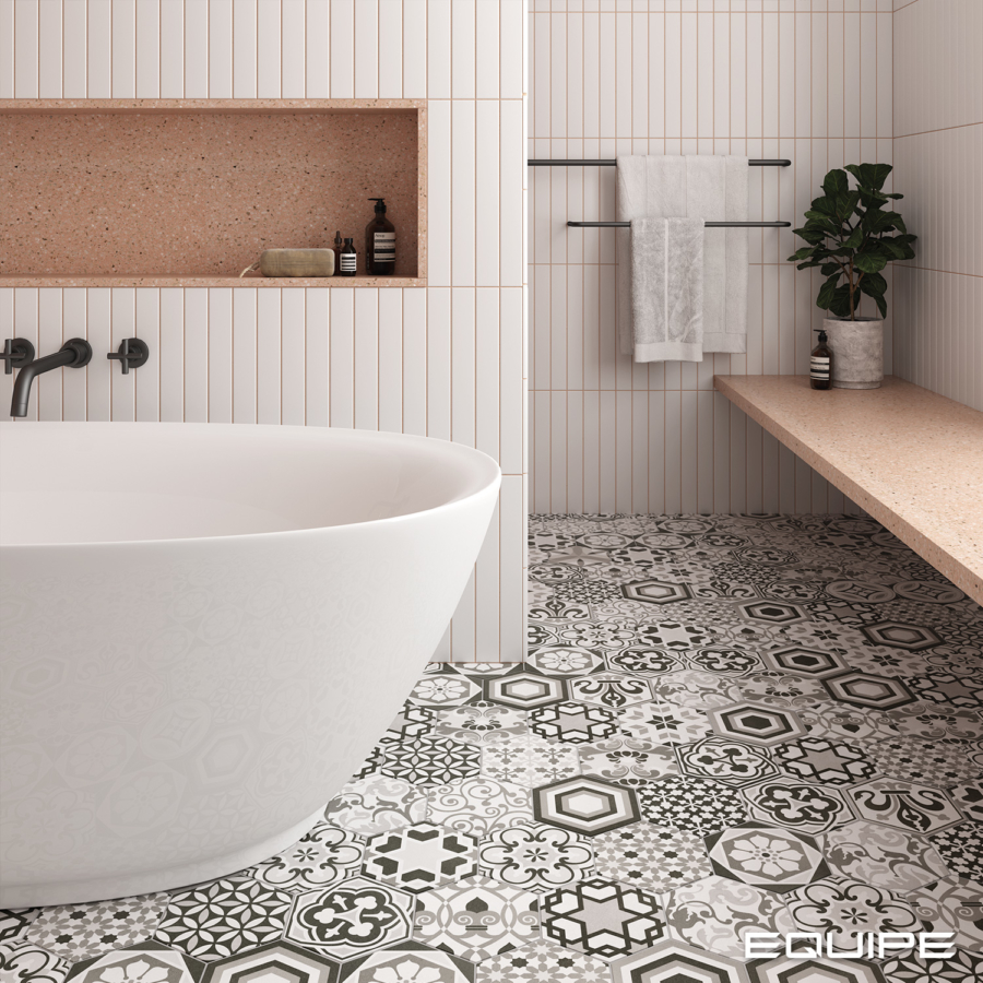 Hexatile Harmony B&W