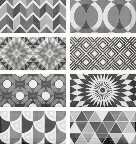 Metro Patchwork B&W
