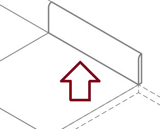 Eternum Carrara 7,2X80 Battiscopa