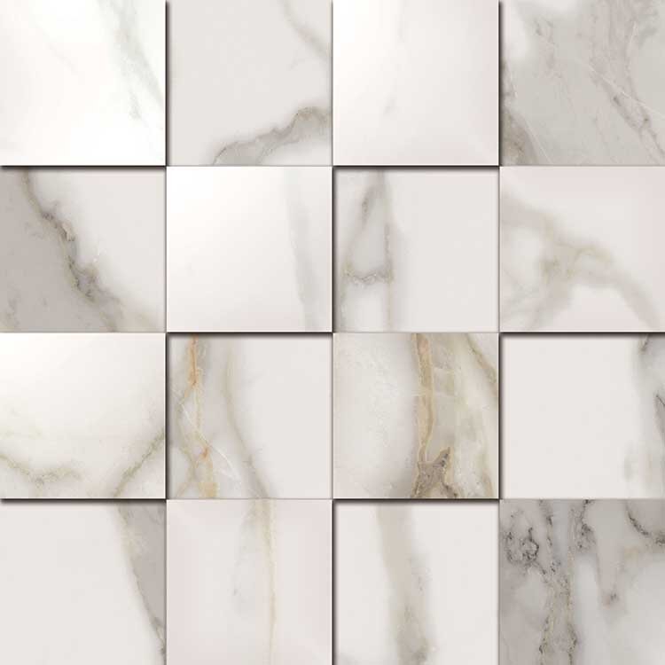 Charme Evo Calacatta Mosaico 3D 30x30