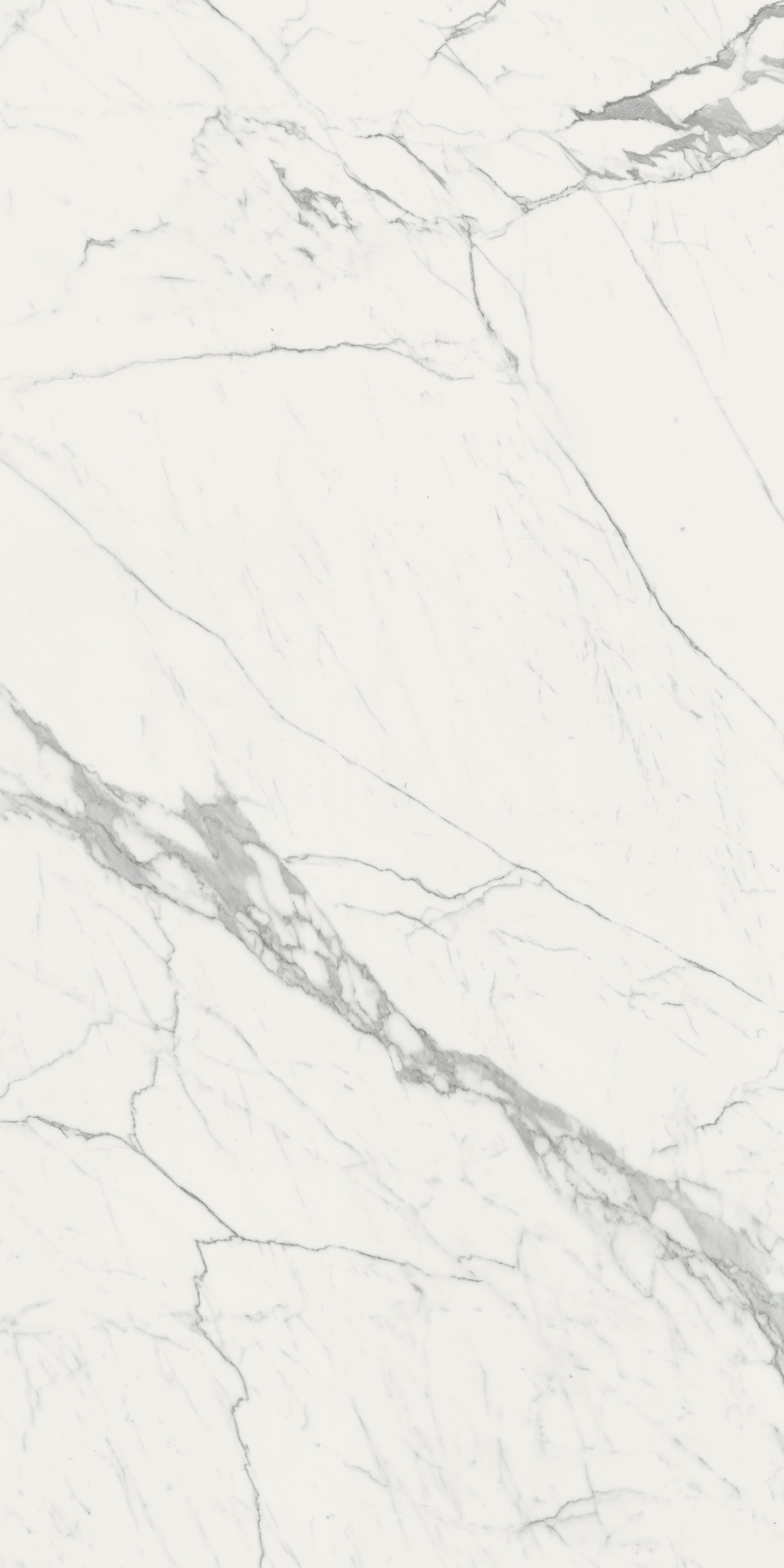 Grande Marble Look Statuario Bookmatch A Lux Rett. 6mm Stuoiato