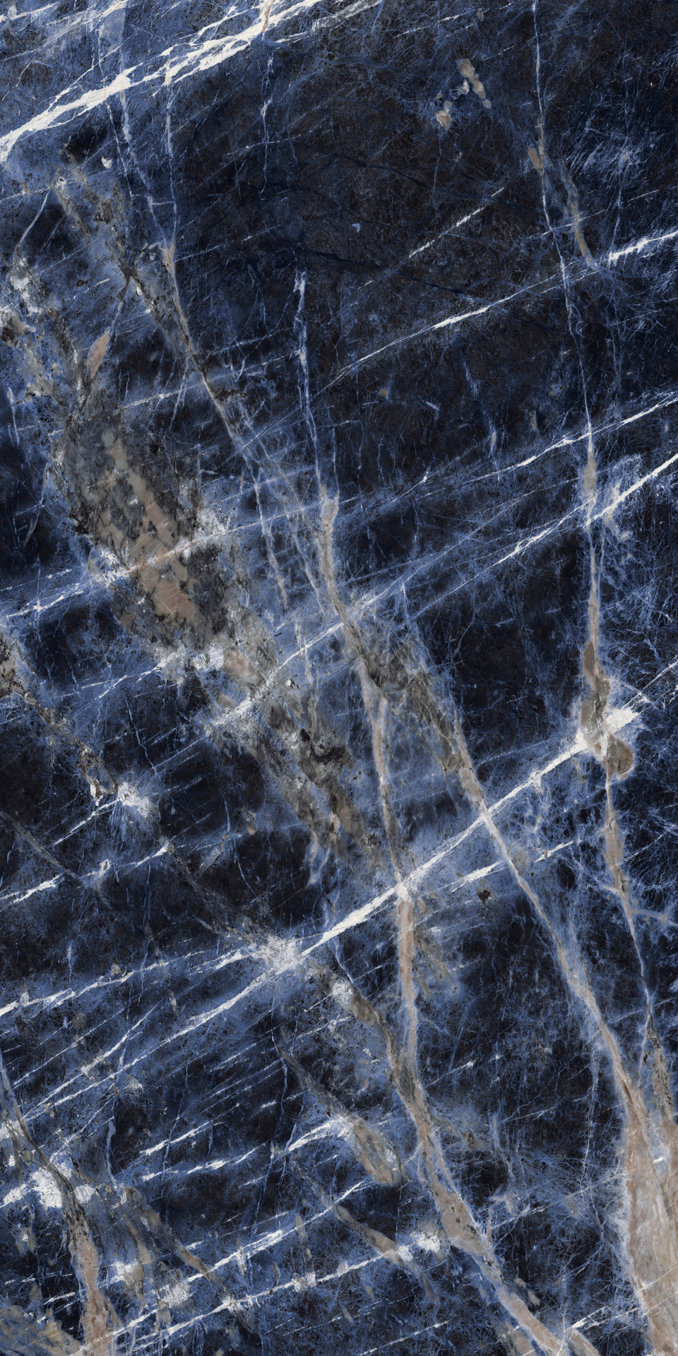 Grande Marble Look Sodalite Blu Bookmatch A Lux Rett. 6mm Stuoiato