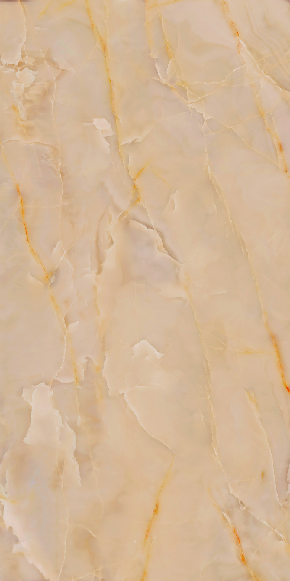 Grande Marble Look Onice Beige Lux Rett. 6mm