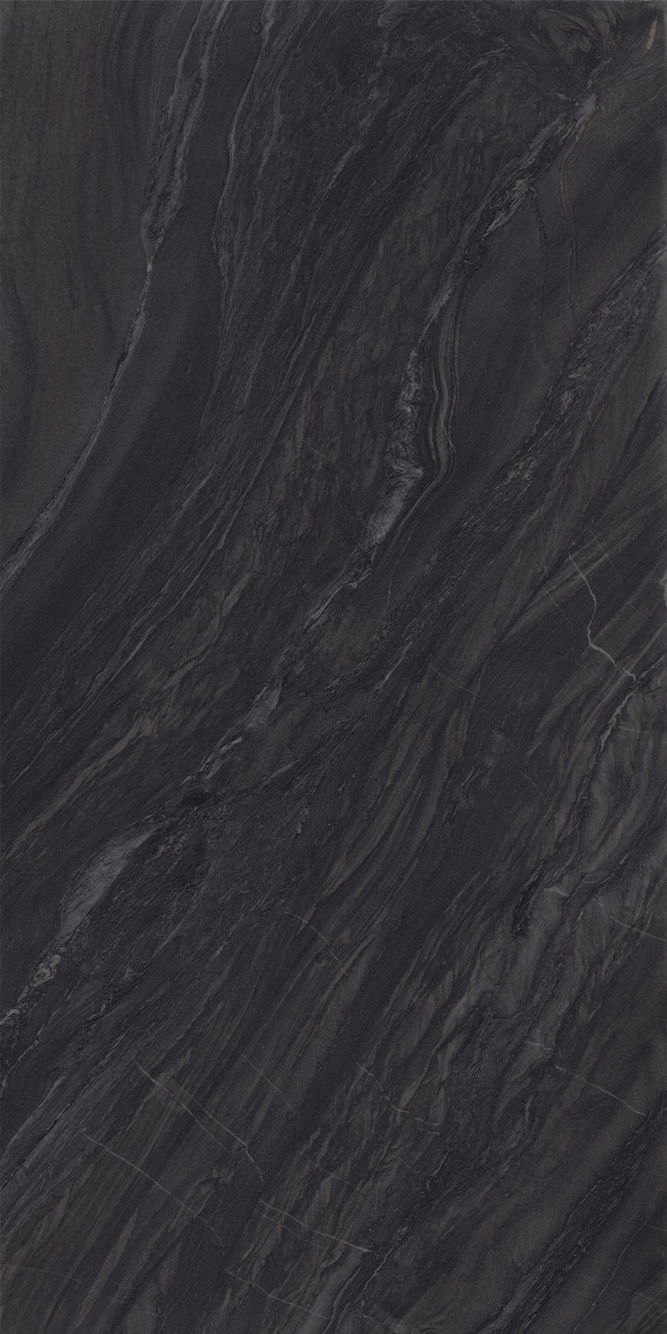 Grande Stone Look Bahia Black Satin Plus Rett. 6mm
