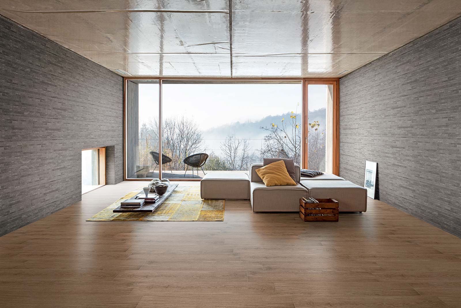 Mystone Ardesia в интерьере