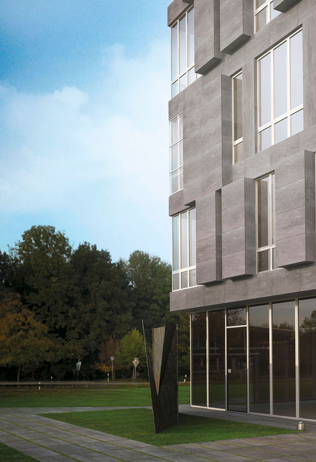 Mystone Pietra Di Vals / интерьер