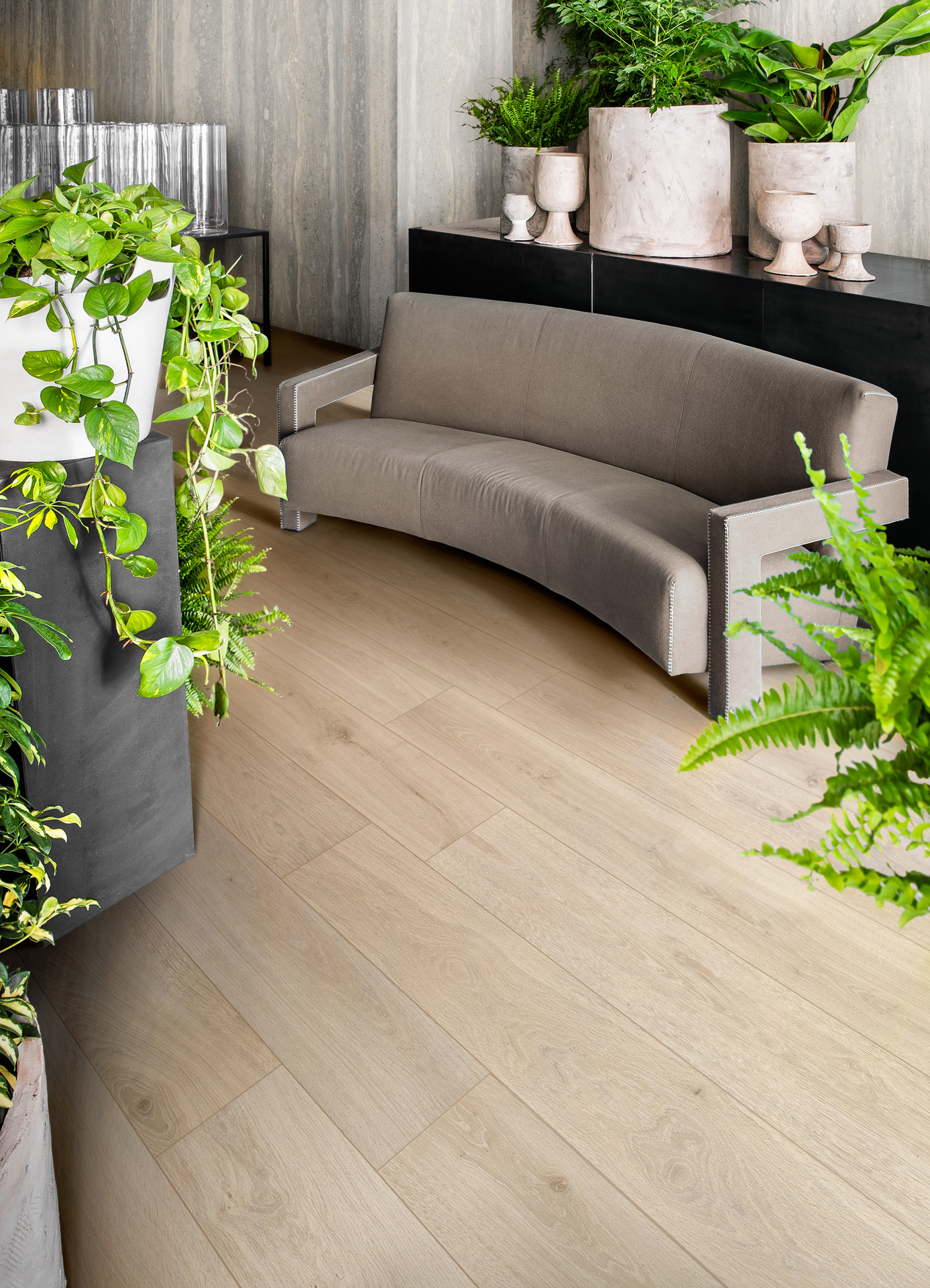 Mystone Travertino / интерьер