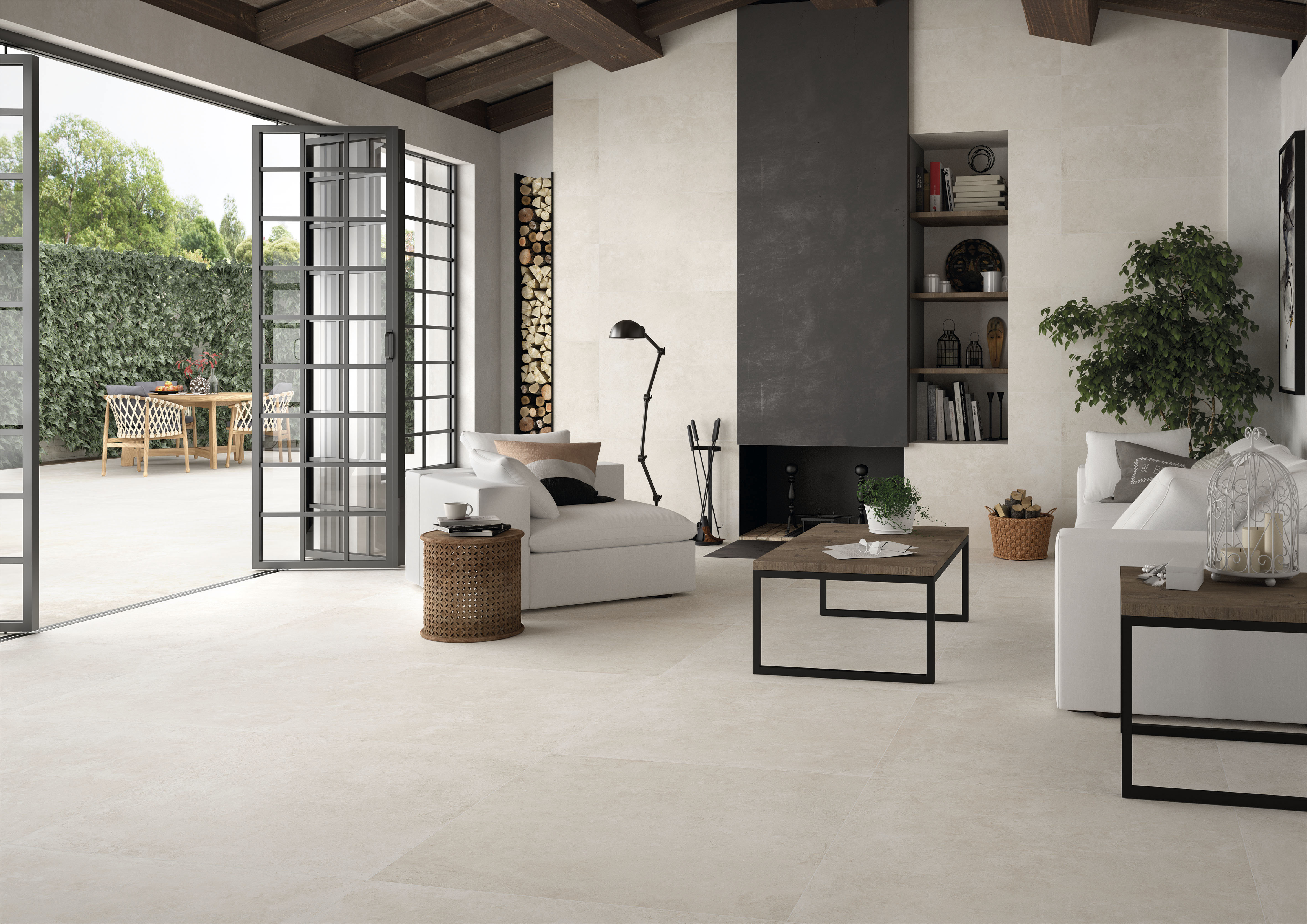 GROUND PORCELAIN / интерьер
