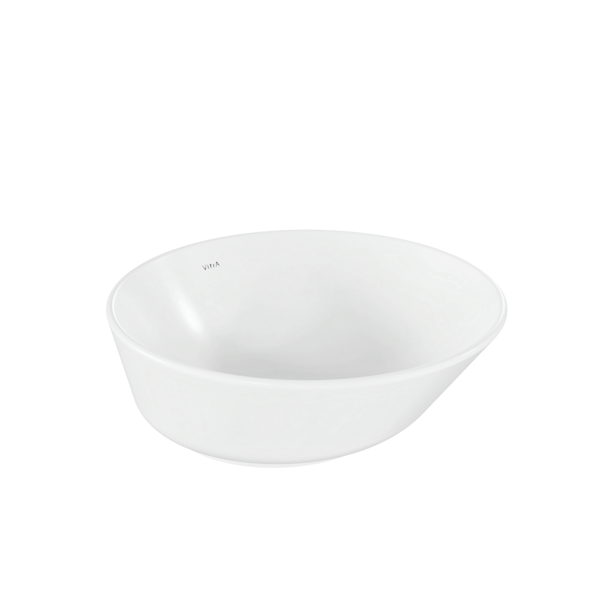 Раковина чаша 38 x 38 см накладная белая