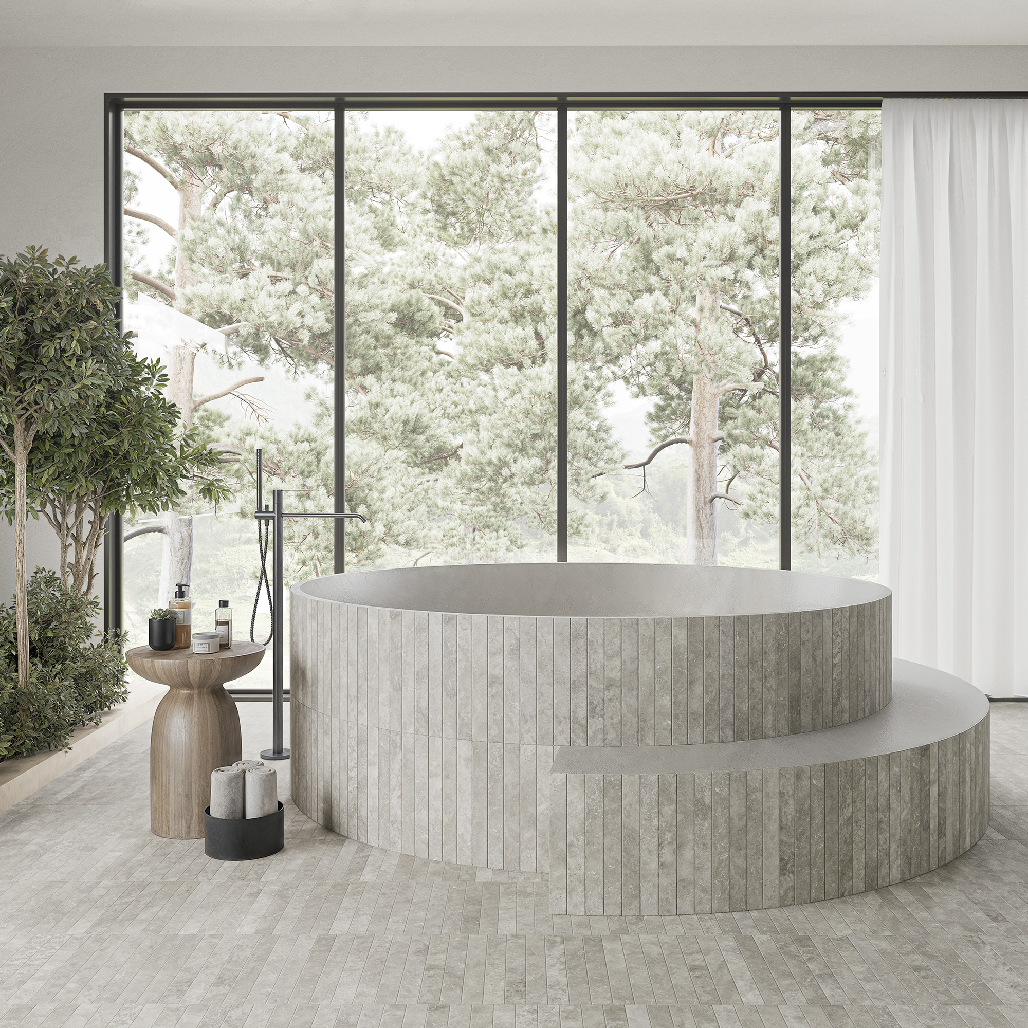 Cross Cut / интерьер