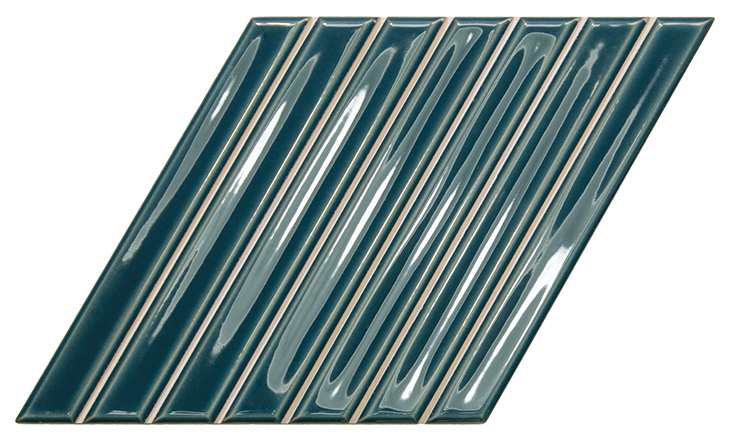 Spike Bars B Peacock Blue